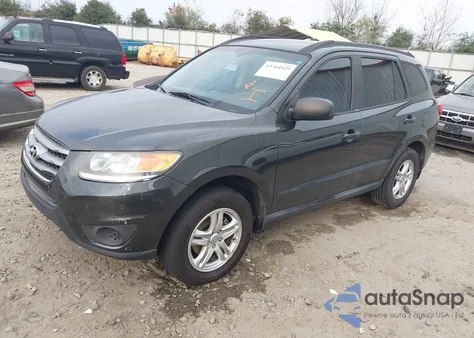 2012 Hyundai Santa Fe Gls V6 z USA, uszkodzony, nr VIN 5XYZG4AG7CG163720